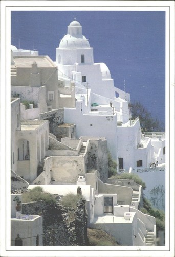 Vintage greek postcard - vintage,