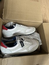 Walsh Trainers, White And Red