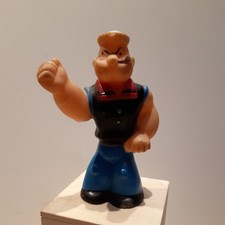 Vintage Popeye Squeaker Toy by Playmakers 11cm Figurine. Nice condition. 