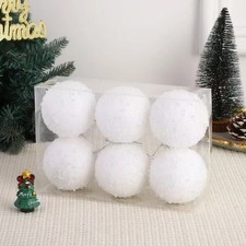 8cm 6pcs Large Christmas Decor