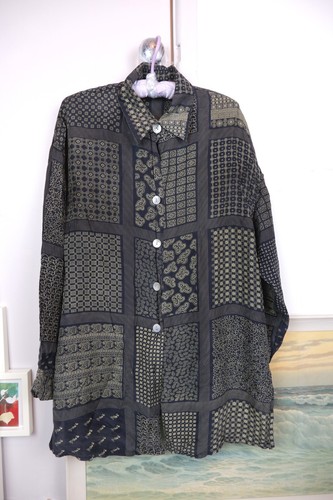 100 real silk patchwork - real,