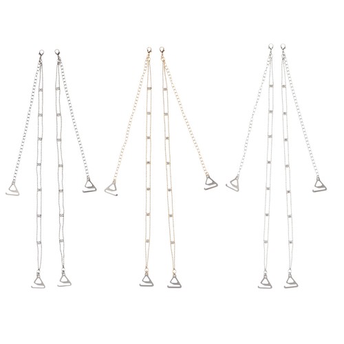 Pair diamante bra straps - bra,