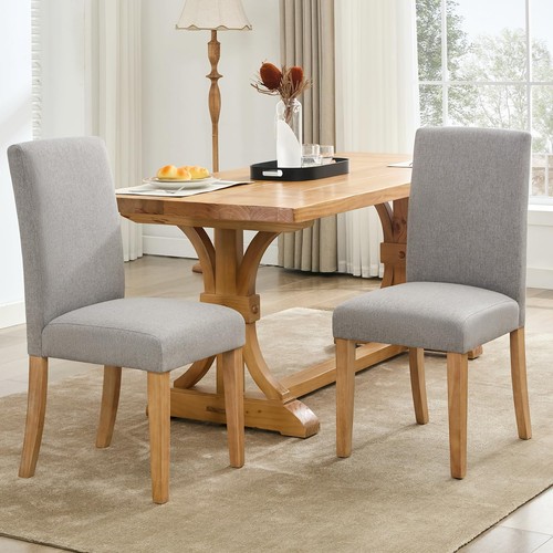 Upholstered dining chairs set - dining,