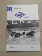 Bulletin of the Riley Register