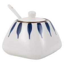  Sugar Bowl with Lid and Spoon