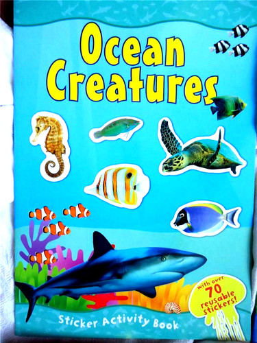 Ocean creatures sticker - creatures,