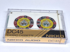 NIKKO DC45 Casino Reel to Reel  Blank Audio Cassette Tape  (sealed) New