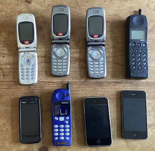 Vintage mobile phone joblot - vintage,