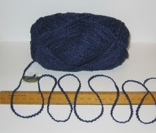 100g balls Dark Blue Boucle