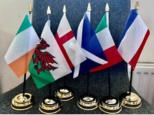 SIX NATIONS RUGBY TABLE FLAG