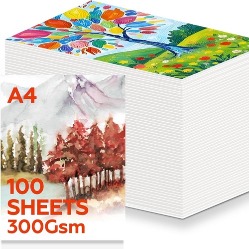 100 sheets watercolour - sheets, a4