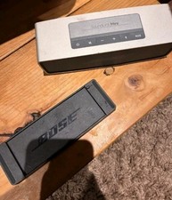 Bose Soundlink Mini Portable Wireless Bluetooth Speaker Silver Docking Station