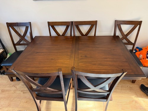 Extending mahogany dining - extending, mahogany,dining