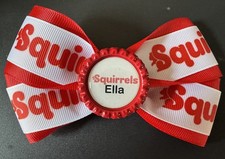 Personalised Squirrels Uniform Cub Scouts Boutique Hair Bow Grosgrain