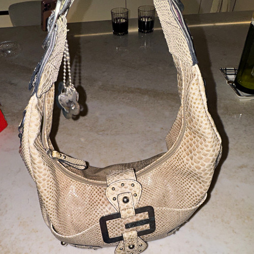 Guess beige faux leather - faux,