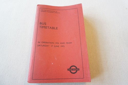 June 1972 london - 1972, transport
