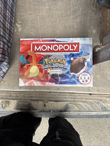 Hasbro monopoly pokemon - monopoly, kanto