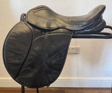 17 1/2” Saddle Company Adjustable Cob Saddle XW Memory Foam Seat