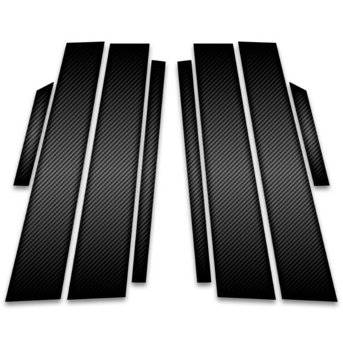 8pc carbon fiber pillar - carbon,