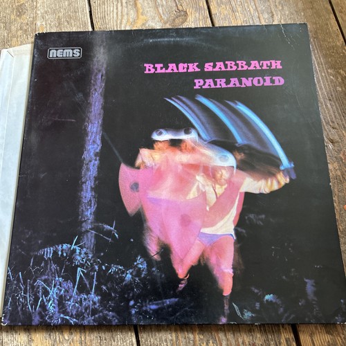 Black sabbath paranoid vinyl - black,