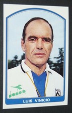 N°191 LUIS VINICIO UNDINESE ZEBRETTE FOOTBALL SUPER FOOTBALL 1985-1986 PANINI