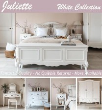 Vintage chic white - white, bedroom