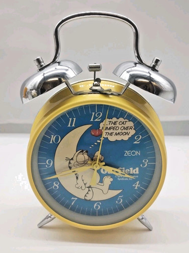 Garfield alarm clock - garfield, vtg