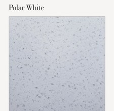Elation Polar White Solid Surface 1220x230x25mm Bathroom/ Stairs/ Other Surfaces