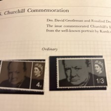 GB Stamps 1965 Winston Churchill Mint