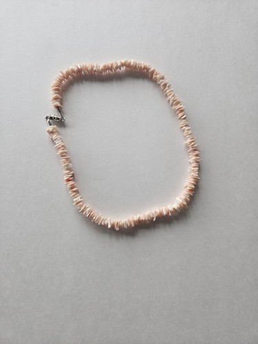 Vintage pooka necklace pink - vintage,