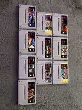 Super Nintendo Snes Bundle x10