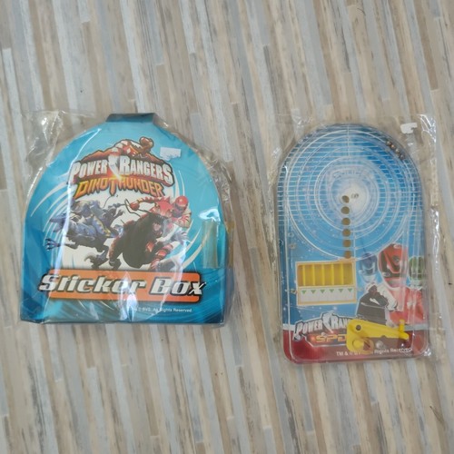Rare power rangers sticker - rangers, box