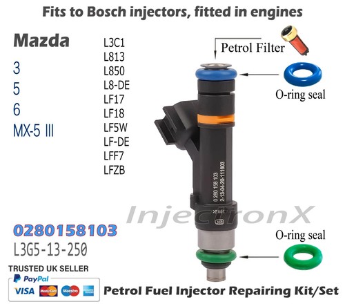 Fuel injector service kit - fuel,