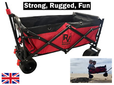 Festival Trolley, Camping Cart, Folding Beach Trolley Kart, 100kg load capacity,