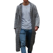 Men's Open Front Cardigan