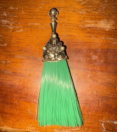 Vintage tiny decorated - vintage, brush