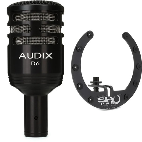 Audix cardioid dynamic kick - audix, d6