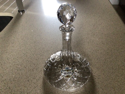 Vintage crystal cut - cut, glass
