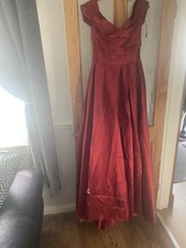 Gorgeous Burgundy Ball Gown