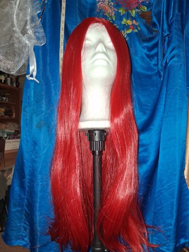 Long vibrant red cosplay - 28",