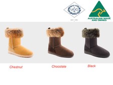 UGG Australia Tidal 3/4 Fox Women Ugg Boots 3-Colour Options RRP $239.00