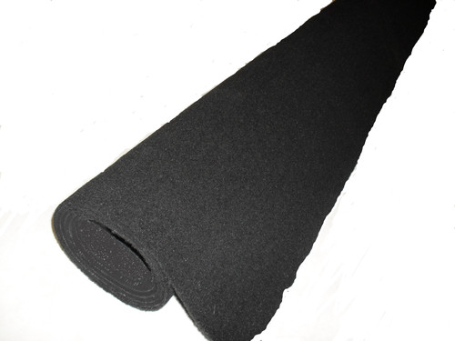 Car carpet black - carpet, in