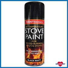 1 x HIGH TEMP BLACK STOVE COAL