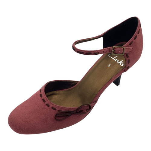 Clarks womens pink - pink, faux