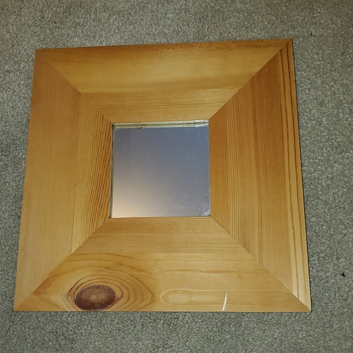 Ikea malma mirror - malma, wood
