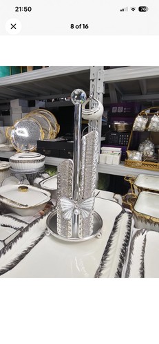 Silver kitchen dining tissue - silver, kitchen/dining