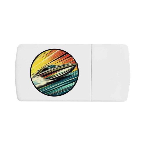 Powerboat racing pill box - pill,