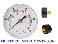 50mm Pressure Gauge 1/4 BSPT