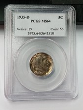 1935-D Buffalo Nickel 5C PCGS