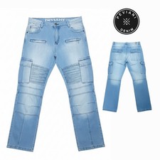 Peviani Denim Cargo Jeans -